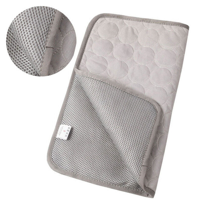 Pet Cooling Mat Cool Pad Cushion Dog Cat Puppy Blanket for Summer Sleeping Bed