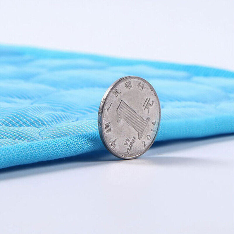 Pet Cooling Mat Cool Pad Cushion Dog Cat Puppy Blanket for Summer Sleeping Bed