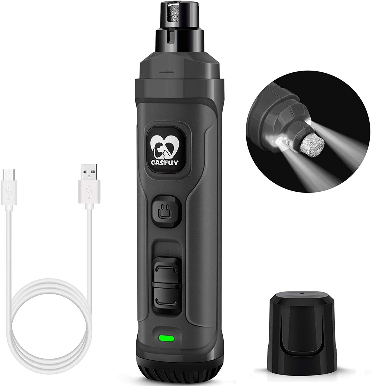 Say goodbye to messy nail trims! πΎβ¨ Check out our new Dog Nail Grinder with LED lights - the quiet, painless solution for grooming your furry friend! Perfect for small to large dogs and even cats! ππΆπ± #PetGrooming #DogCare #NailTrim